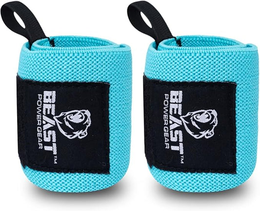 Improved Lifting Support & Stability - Gym Wrist Wraps for Weightlifting 14" Premium Quality Hand Wraps with Thumb Loop - Weight Lifting Wrist Wraps for Pain & Support