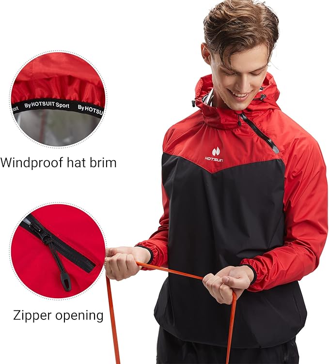 HOTSUIT Sauna Suit for Men Sweat Sauna Jacket