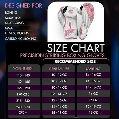 Boxing Gloves for Men & Women - Boxing, Kickboxing, Muay Thai, MMA, Training & Sparring - Punching Bag & Heavy Bag Gloves - MoneyFyte