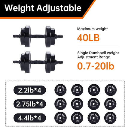 Nice C Weights 20-40-50-70LB 3-in-1 3-in-1 set,