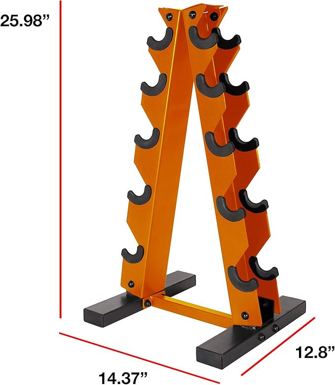 CAP Barbell A-Frame Dumbbell Weight Rack | Color Series