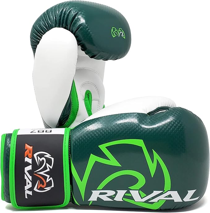 RIVAL Boxing RB7 Fitness Plus Bag Gloves, Ergo Strap System and High-Density Layered Padding for Heavy Bag and Mitt Work