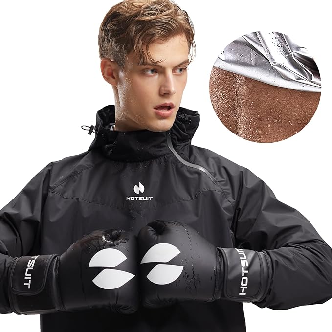 HOTSUIT Sauna Suit for Men Sweat Sauna Jacket