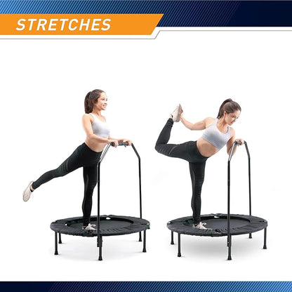 Marcy Trampoline Cardio Trainer with Handle ASG-40 , Black