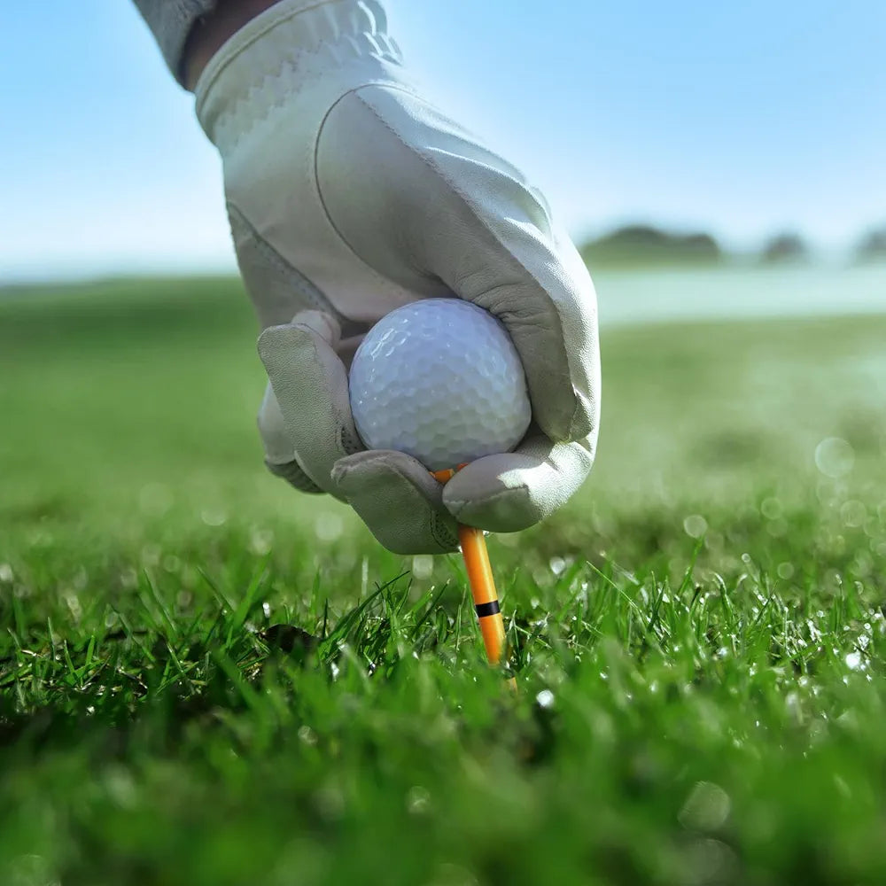 Professional 150 or 100 Pack Plastic Golf Tees , 4-Prongs Head Design to Reduce Friction & Side Spin, The Ultimate Gift for Golfers