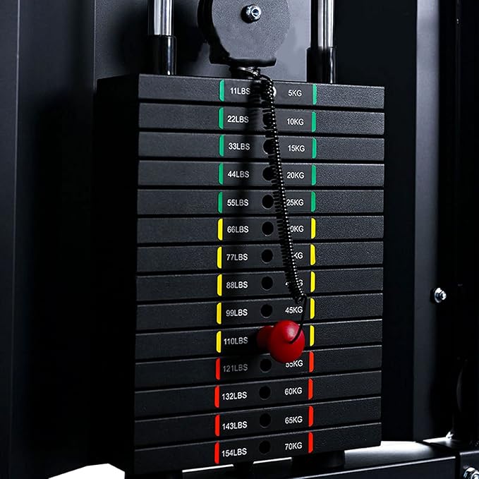 Flylin Weight Stack Pin, Aluminium Alloy Quick Release Pin Magnetic Strength Training Screw Bolt Strength Training Equipment for Fitness Equipment Pin Training