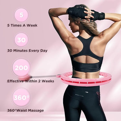 Humixx Infinity Hoop for Adult Weight Loss 2 in 1 Smart