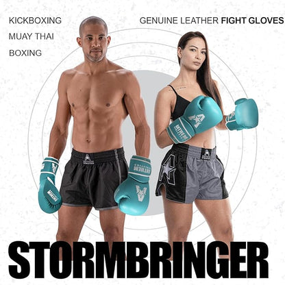 Anthem Athletics Stormbringer Full Grain Leather Boxing Gloves Men Women Muay Thai Gloves 12 oz 14 oz or 16 oz Boxing Gloves