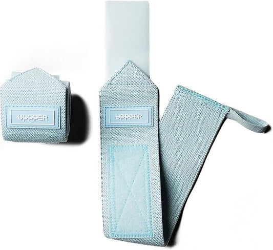 UPPPER Wrist Wraps for Weightlifting - 19" Wrist Support with Thumb Loop for Bench Press, Powerlifting, and Gym Workouts - Men & Women | Premium Fitness Gear