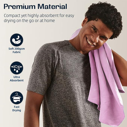 BAGAIL Camping Towel with EVA Case