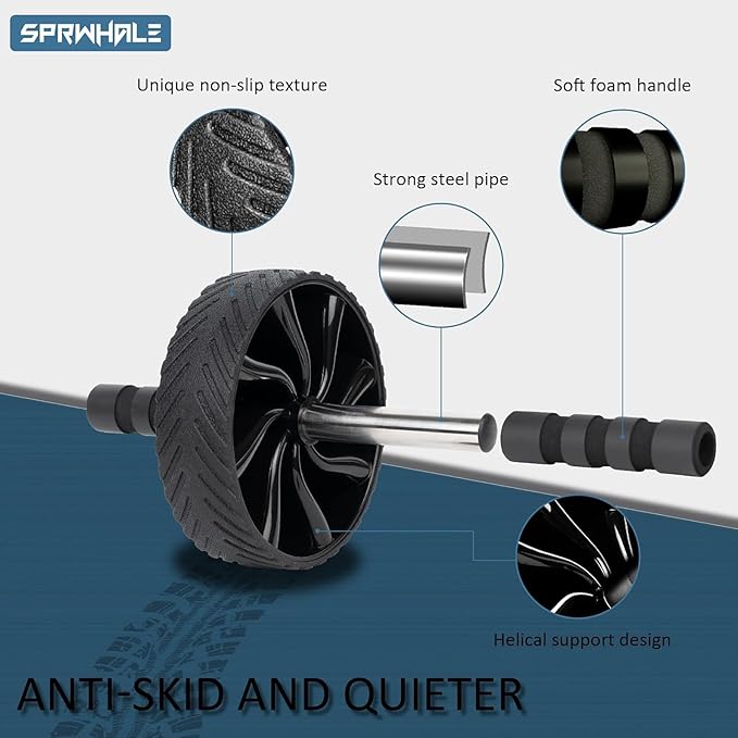 Abdominal Trainer Wheel - Abdominal Exercise Equipment