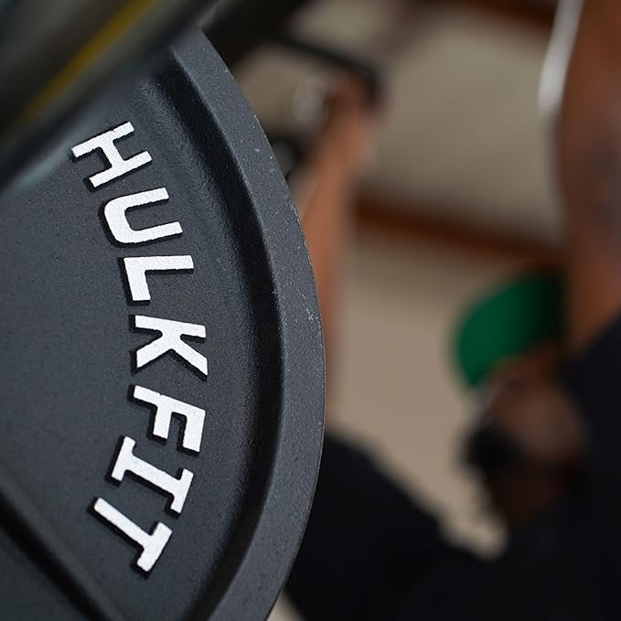 HulkFit 2-inch Olympic Steel Weight Plate with Anti-Rust