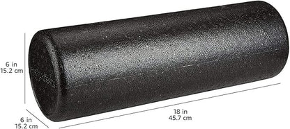 Amazon Basics High-Density Round Foam Roller for Exercise