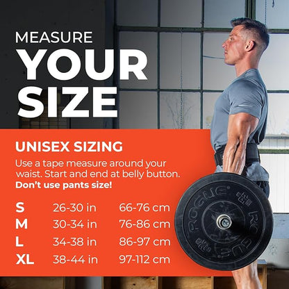 Weightlifting Belt for Men & Women - 4''