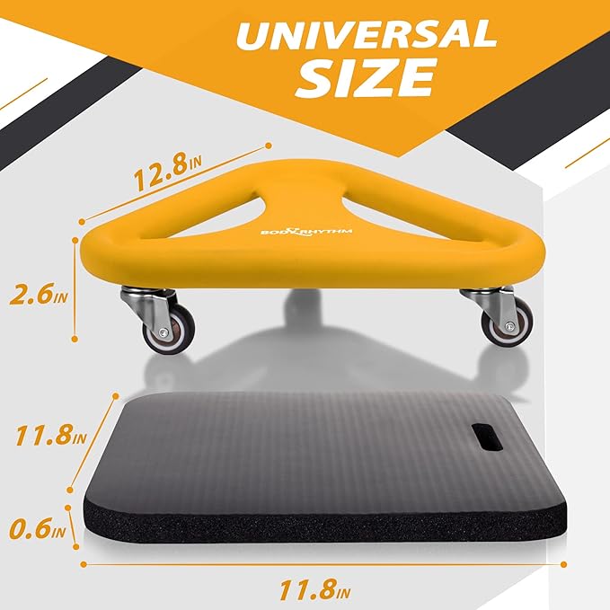 BODY RHYTHM Abdominal & Core Coaster Strength Workout Trainer