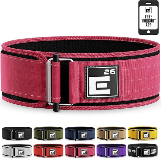 Self-Locking Weight Lifting Belt - Premium Weightlifting Belt