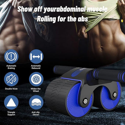 Automatic Rebound Aabdominal Wheel 2023 New