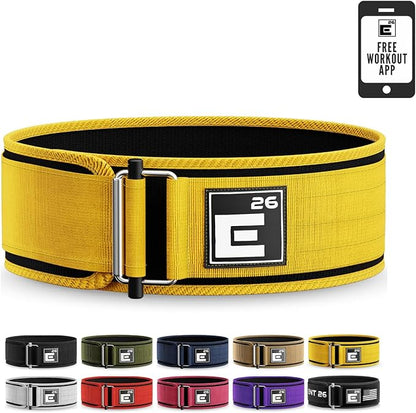Self-Locking Weight Lifting Belt - Premium Weightlifting Belt