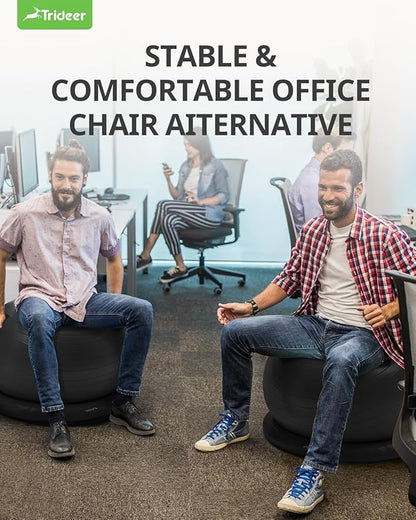 Trideer Ball Chair Yoga Ball Chair Exercise Ball