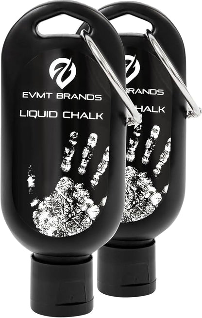 Liquid Chalk, Mess Free Gym Chalk for Weightlifting, Gymnastics, Rock Climbing, Dancing. Sweat Resistant and Long Lasting for Stronger Grip.