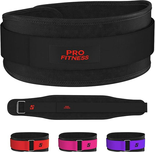 ProFitness Weight Lifting Belt for Women - 4''