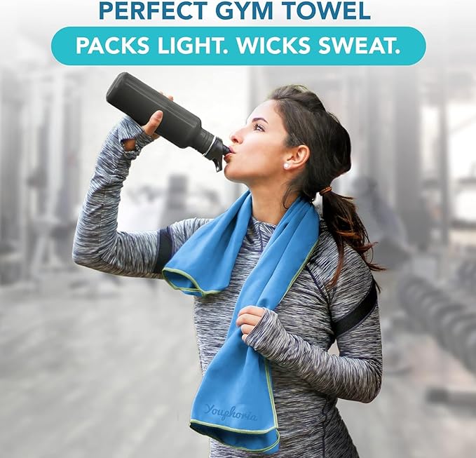 Youphoria Microfiber Travel Towel Fast Drying Lightweight -