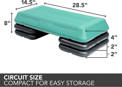 The Step Circuit Size Aerobic Platform