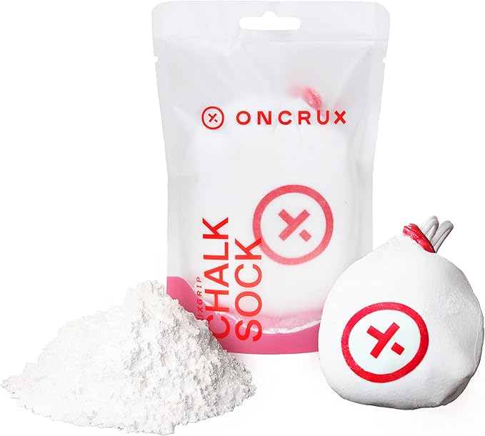 Chalk Sock 2 oz - Premium Refillable Chalk Ball - Made in USA - Performance Grade Grip Enhancer for Weightlifting, Rock Climbing, Gymnastics, Disc Golf and More