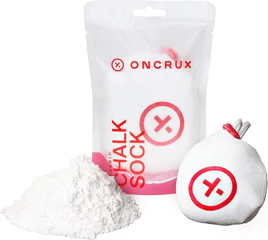 Chalk Sock 2 oz - Premium Refillable Chalk Ball - Made in USA - Performance Grade Grip Enhancer for Weightlifting, Rock Climbing, Gymnastics, Disc Golf and More