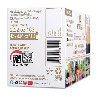 Hyleys Colon Cleanse Assorted 42 Ct (12 Pack)