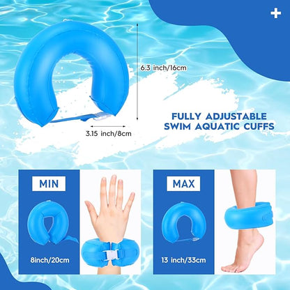2 Pcs Water Ankle Weights for Pool Exercise