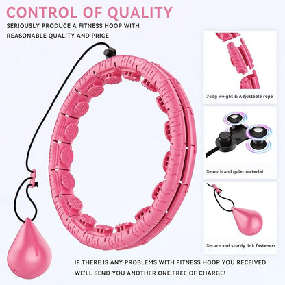 Weighted Hula Hoop for Adults Weight Loss