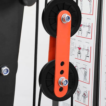 Universal Bearing Pulley Wheel for Cable Machine Gym Equipment Part Garage Door