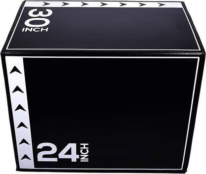 BalanceFrom Plyo Jumping Exercise Box, Home Gym Workout Trainer, Multiple Options