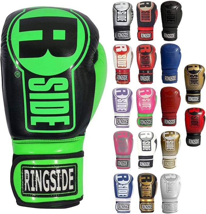 Ringside Apex Bag Gloves, IMF-Tech Boxing Gloves with Secure Wrist Support, Synthetic Boxing Gloves for Men and Women