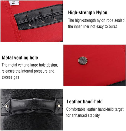 ZJchao Boxing Target,Taekwondo Kick Pads Boxing Karate Pad PU Leather Muay Thai MMA Martial Art Kickboxing Punch Mitts Punching Bag Kicking Training