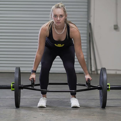 HulkFit 2-Inch Olympic Hex Weight Lifting Trap Bar