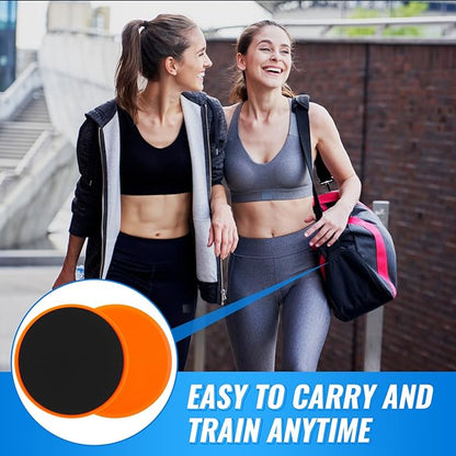Wettarn 24 Pcs Core Sliders for Working Out