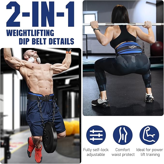 Walito 2IN1 Weight Lifting Belt