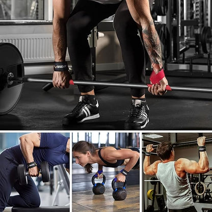 APEXUP Weight Lifting Straps for Weightlifting, Lifting Wrist Straps Gym, Deadlift Straps, Anti Slip Silicone and Neoprene Padded Weightlifting Straps Men Women Powerlifting, Strength Training