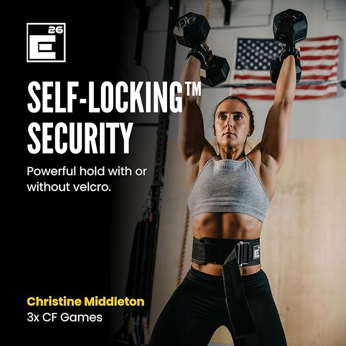 Self-Locking Weight Lifting Belt - Premium Weightlifting Belt