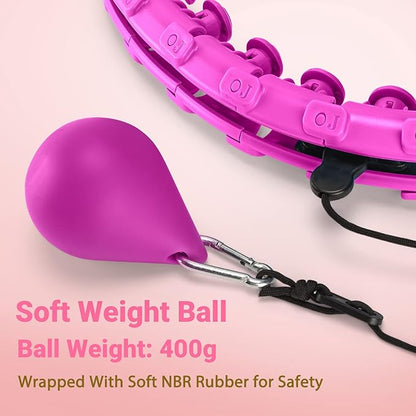 34 Knots Weighted Workout Hoop Plus Size