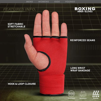 FARABI Kids Hybrid Boxing Inner Gloves Punching Boxing Gloves