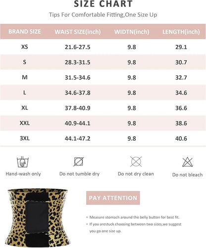 FeelinGirl Waist Trainer Belt Waist Cincher Trimmer Ab