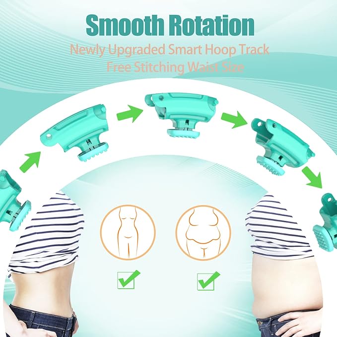 34 Knots Weighted Workout Hoop Plus Size