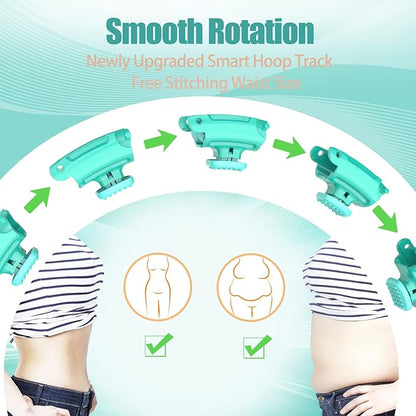 34 Knots Weighted Workout Hoop Plus Size