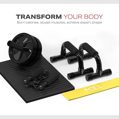 Gym Kit Equipment - Abs Roller Wheel Workout