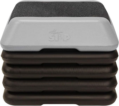 The Step Adjustable High Step Aerobic Platform 4 Risers,