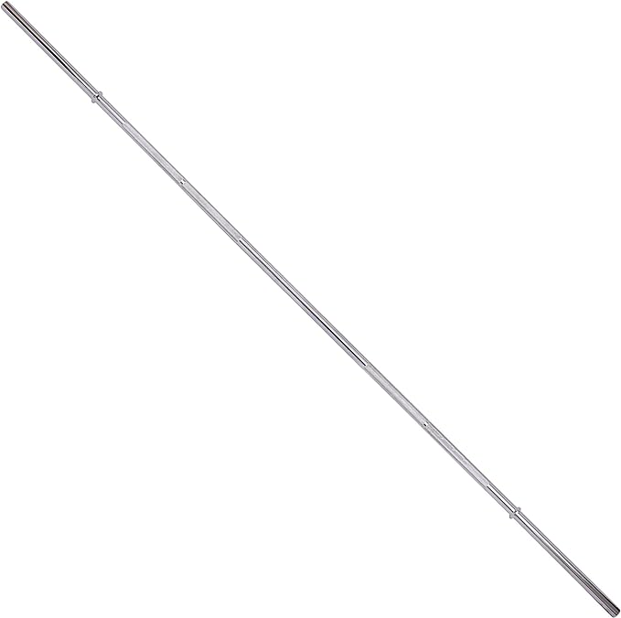 Barbell Standard Weightlifting Barbell 300-Pound Capacity