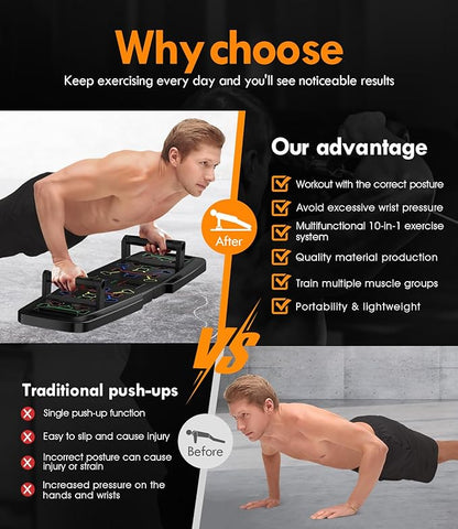 Push Up Board 20 Fitness